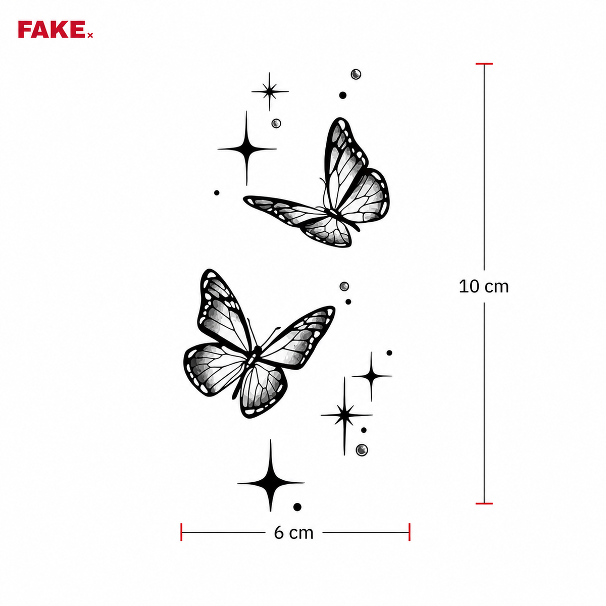 Mariposas jugando